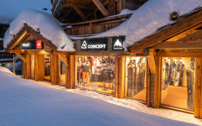 Nouveau magasin de ski / vélo Concept, au Rond point des pistes à l’Alpe d’huez