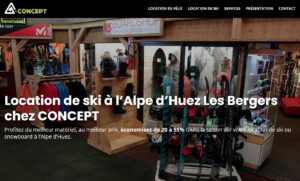 Nouveau site Concept Alpe d'Huez